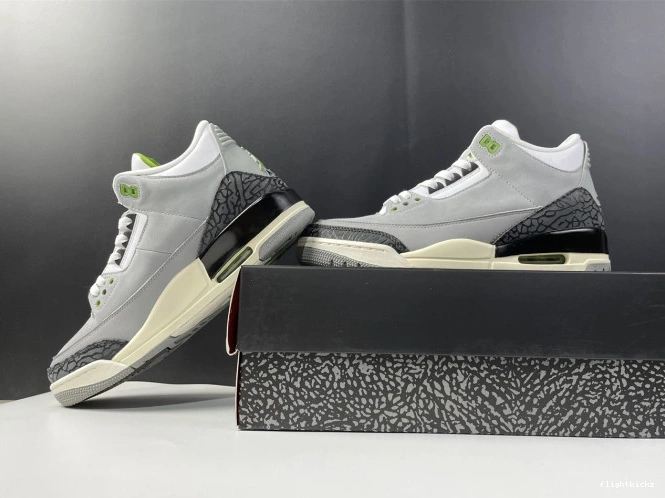 Air Retro 136064-006 Chlorophyll 3 Jordan 0725